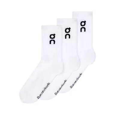 Unisex OR White Logo High 3-Pack Socks
