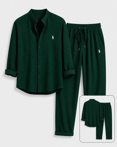 Men’s Refined Casual Two-Piece Set