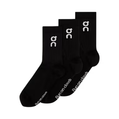 Unisex OR White Logo High 3-Pack Socks